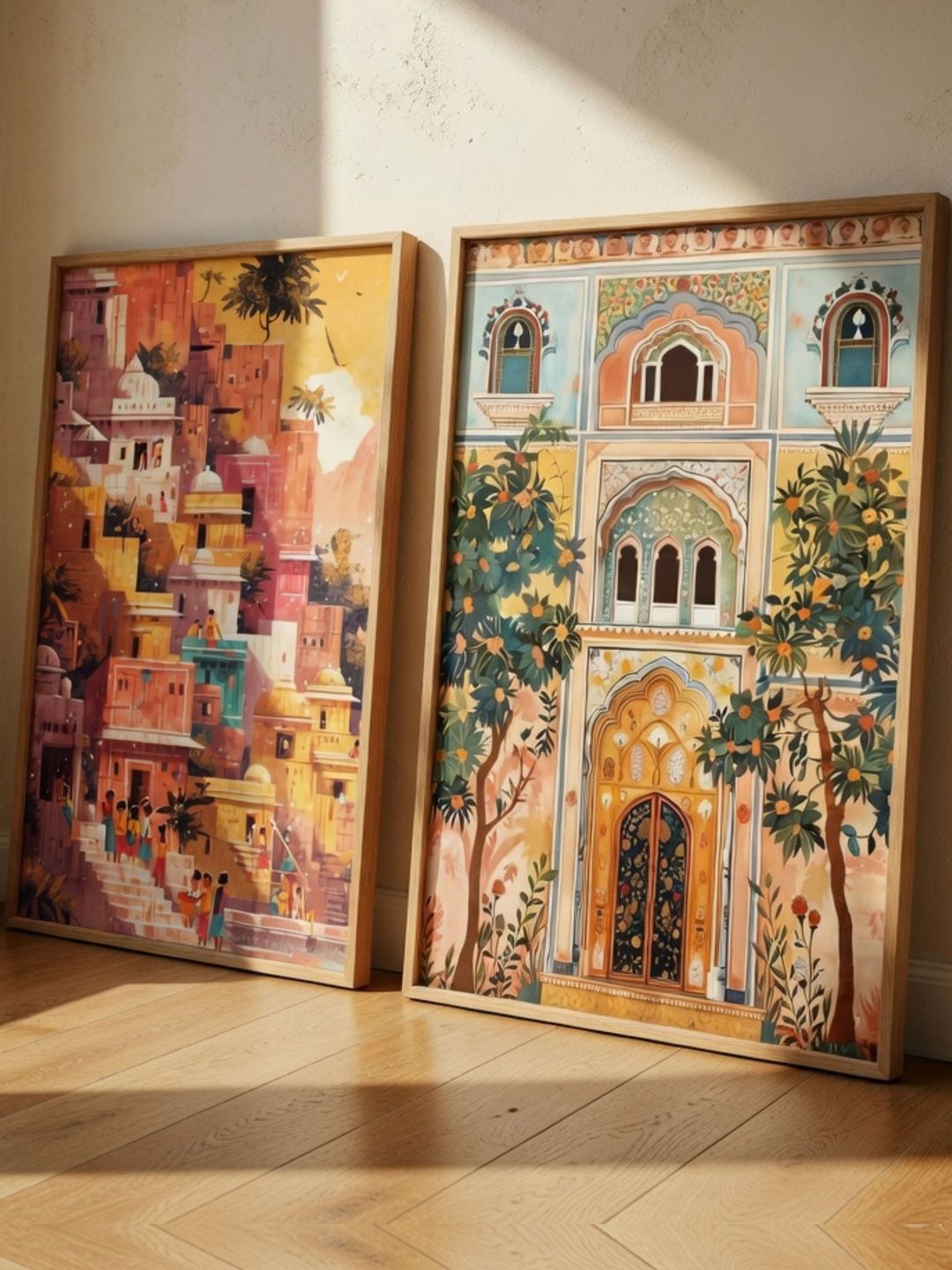 Myntra Elegant Homes Multicoloured MDF Wall Wall Art-image-12