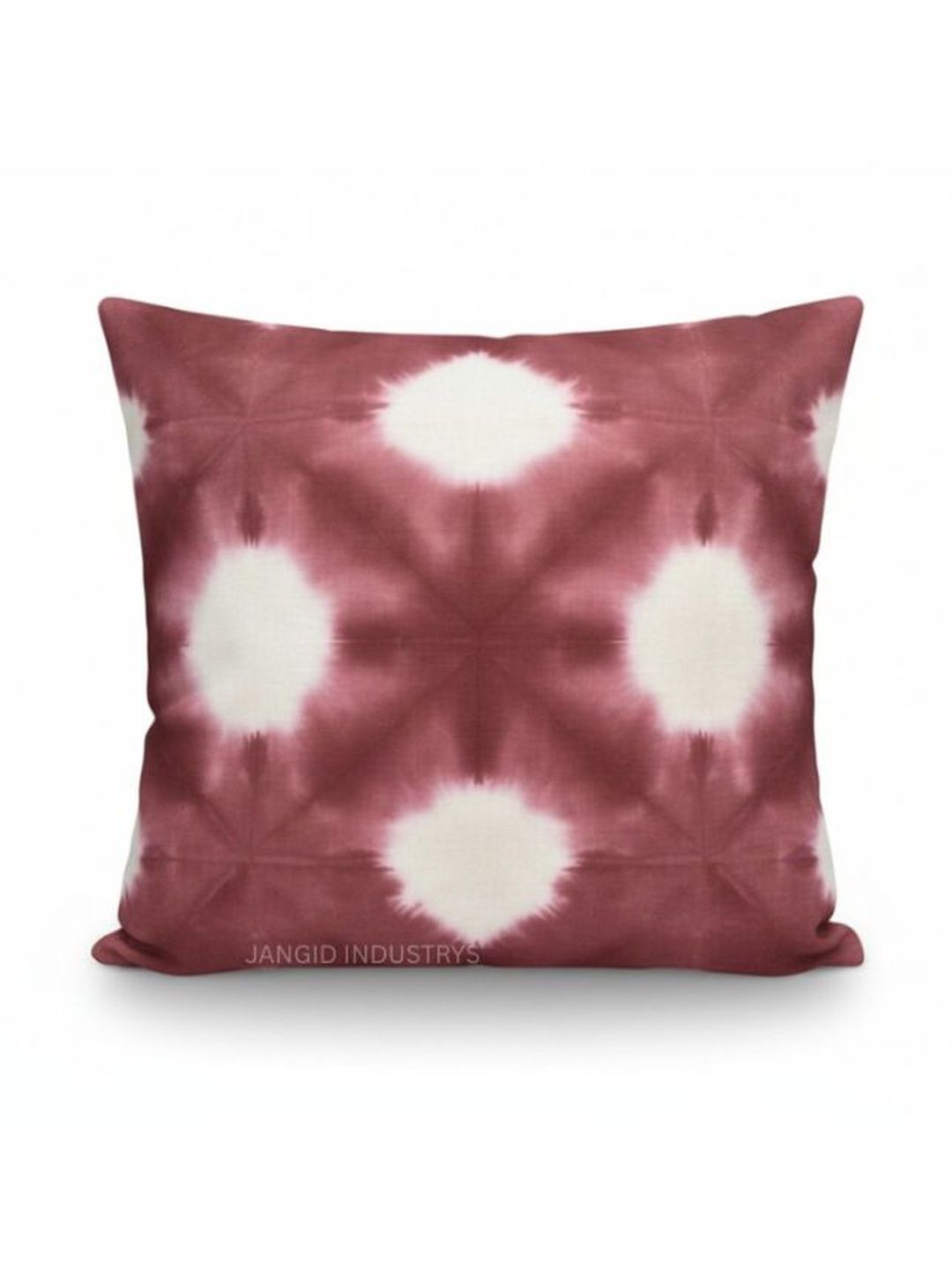 JANGID INDUSTRYS Maroon Colourblocked Square Cushion Covers-picture-42