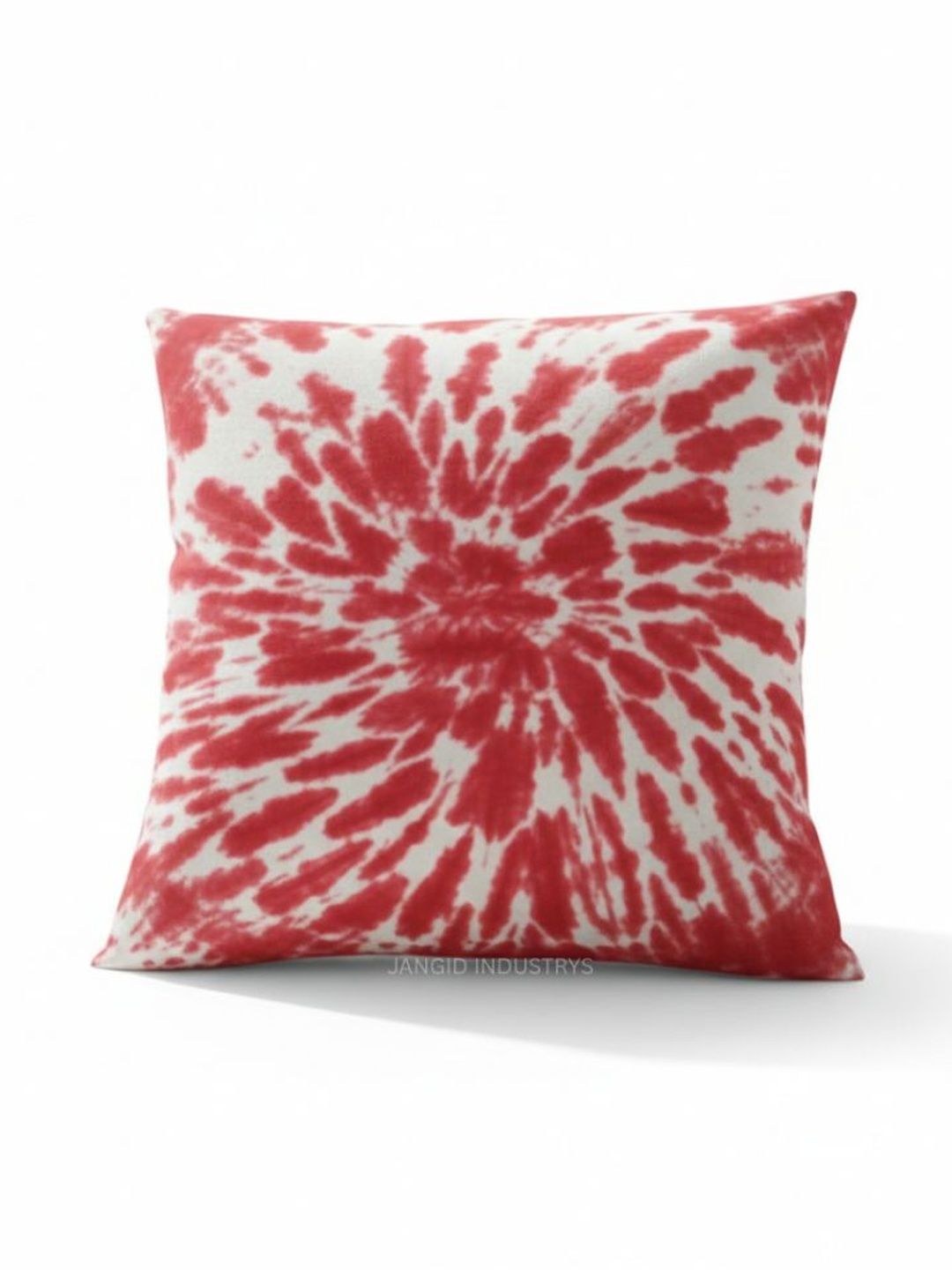 JANGID INDUSTRYS Red Colourblocked Square Cushion Covers-picture-35