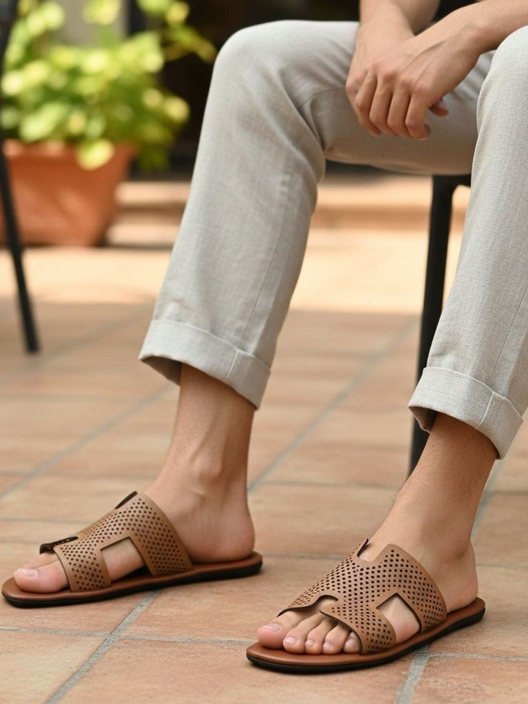 Mast & Harbour Men Comfort Sandals-picture-31
