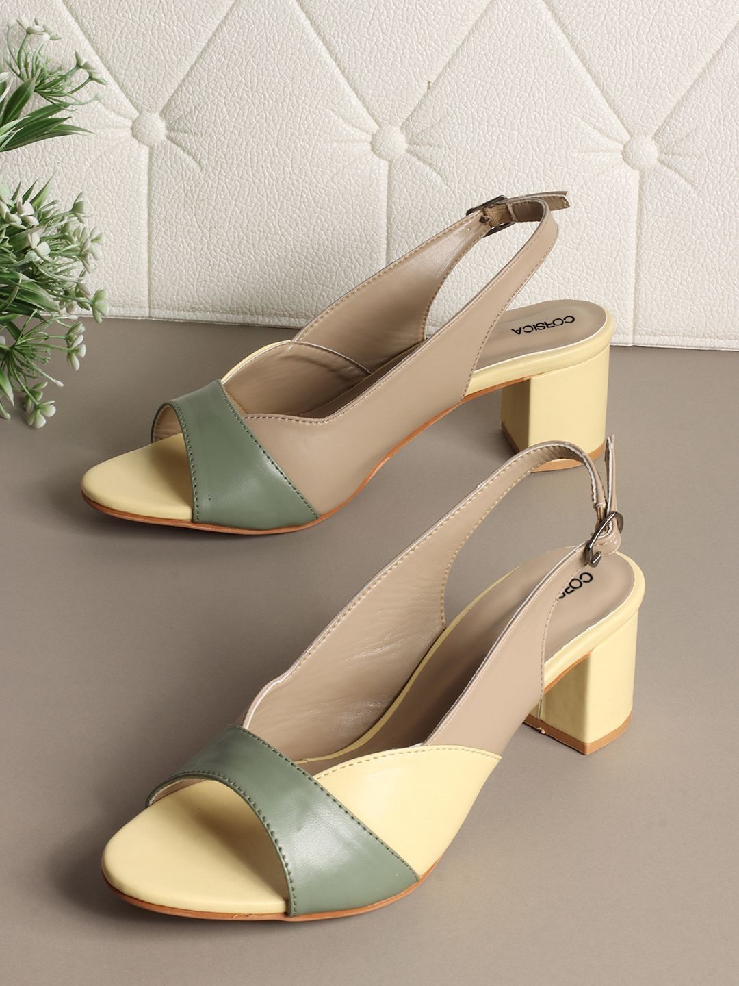 CORSICA Colourblocked Block Sandals-picture-40
