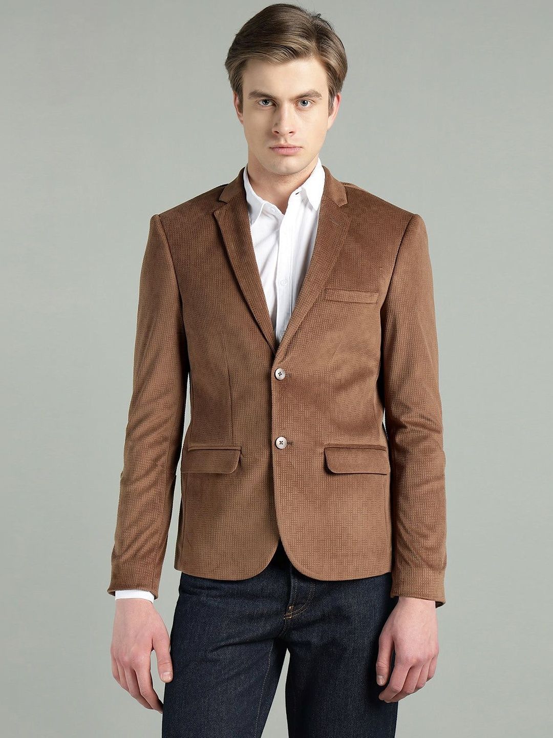 Richlook Notched Lapel Single-Breasted Blazers-picture-11