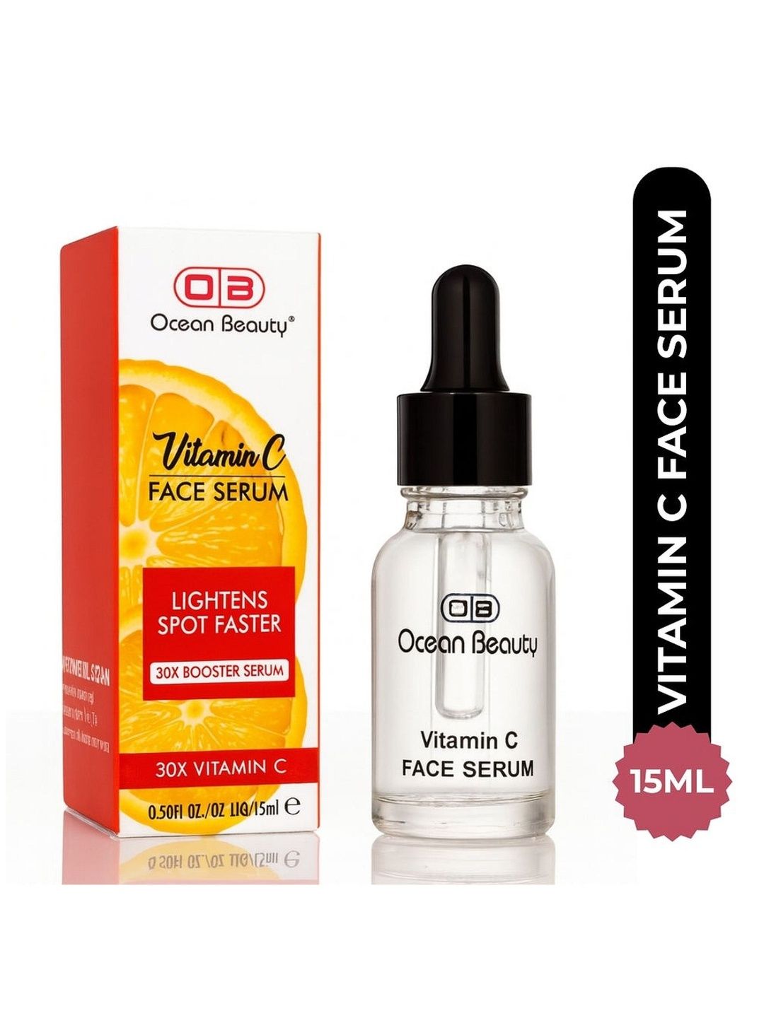 OB Ocean Beauty Vitamin C Face Serum For Brightening - 15ml-picture-25