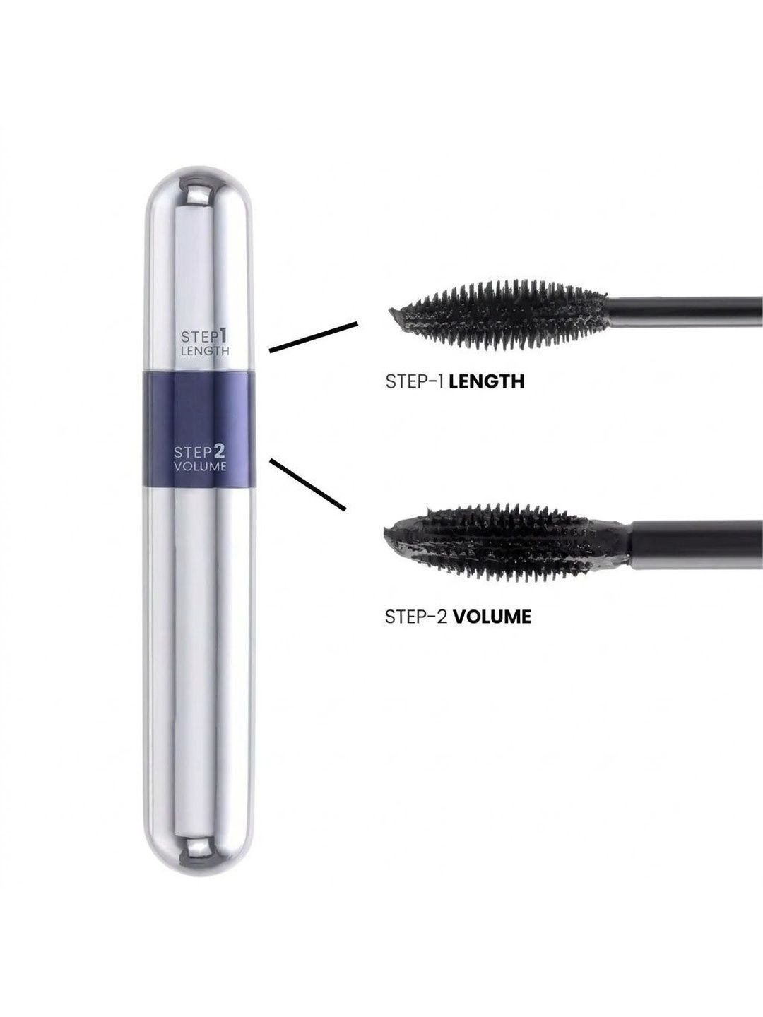 surebeauty 2 Step Trouble Volumizing Mascara - Black - 15 ml-image-43