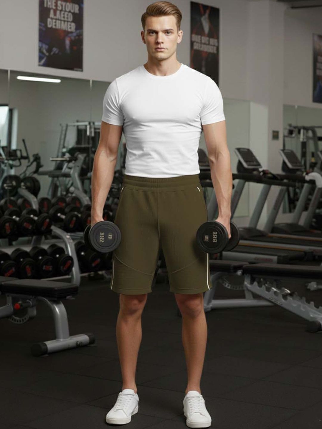 GENZILOOKS Men High-Rise Sports Shorts-image-31