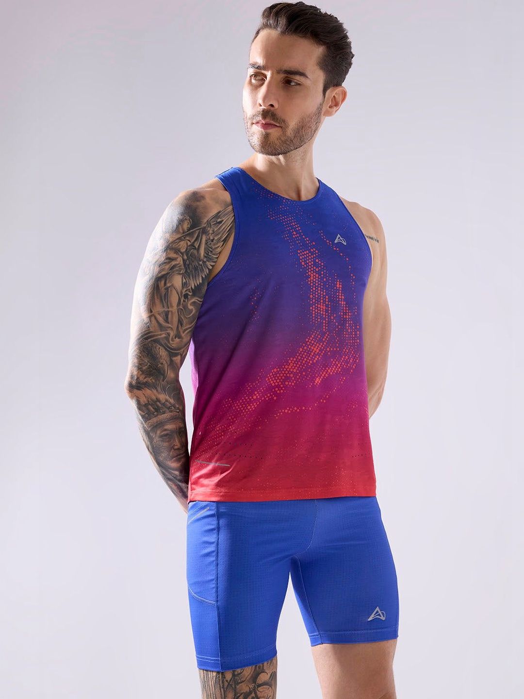 AGUANTE Printed Gym Vest-picture-10