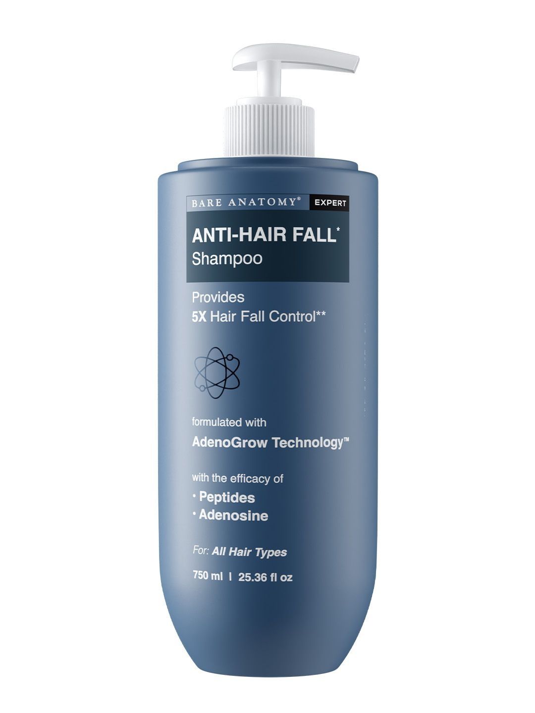 Bare Anatomy Anti Hair Fall Shampoo - 750 ml-picture-38