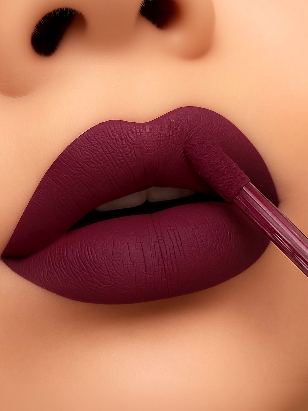BELLABLOOM Smudge-Proof Long-Lasting Matte Waterproof Liquid Lipstick - 5ml Deep Brown-picture-14