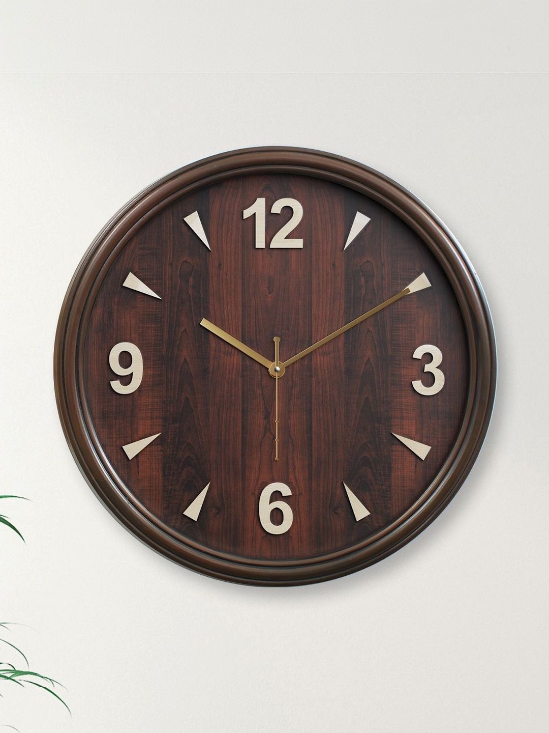 bosco Brown & Brown Textured Wall Clock-picture-42