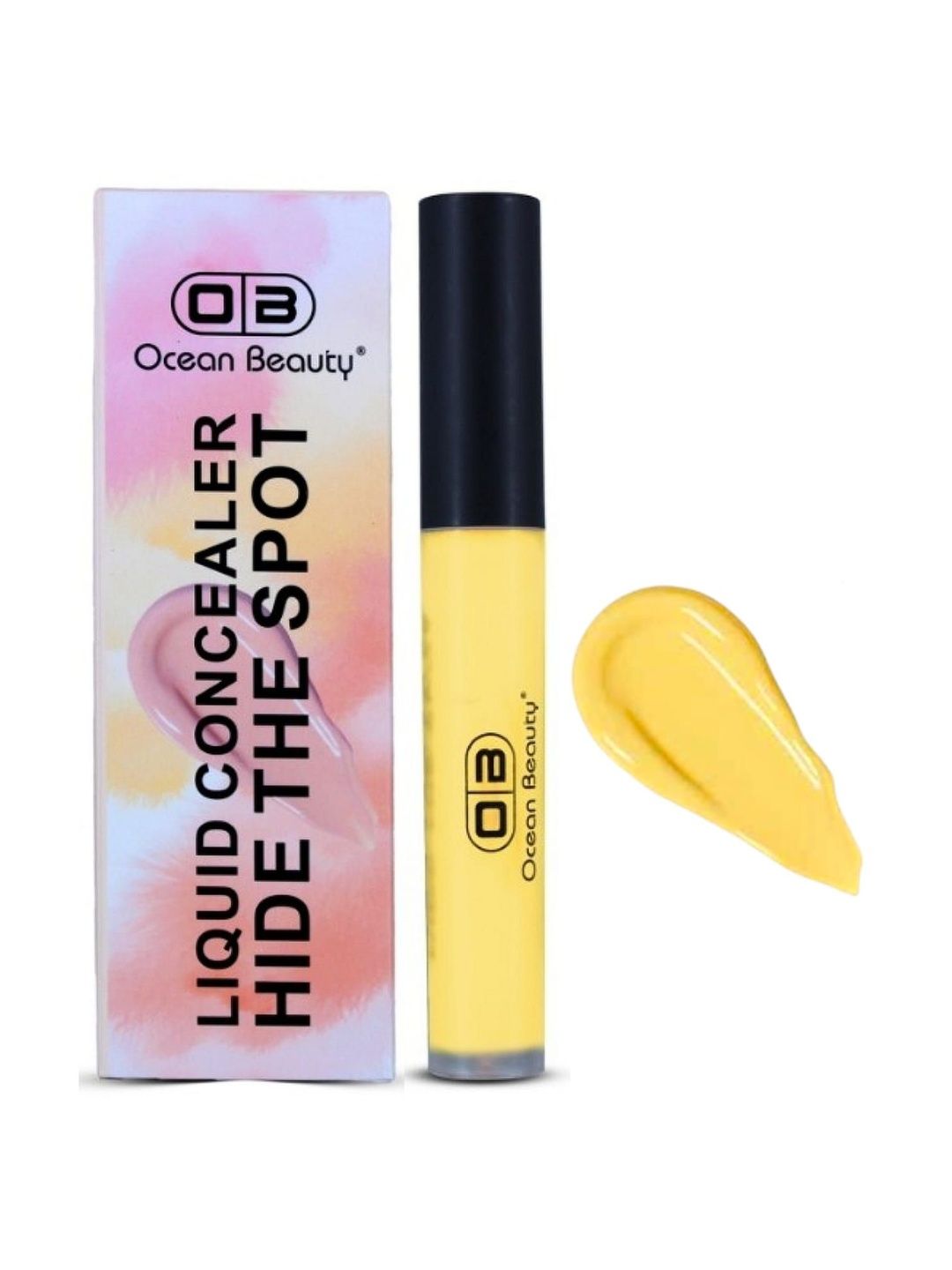 OB Ocean Beauty Hide The Spot Liquid Concealer - 5 ml - Yellow-image-38