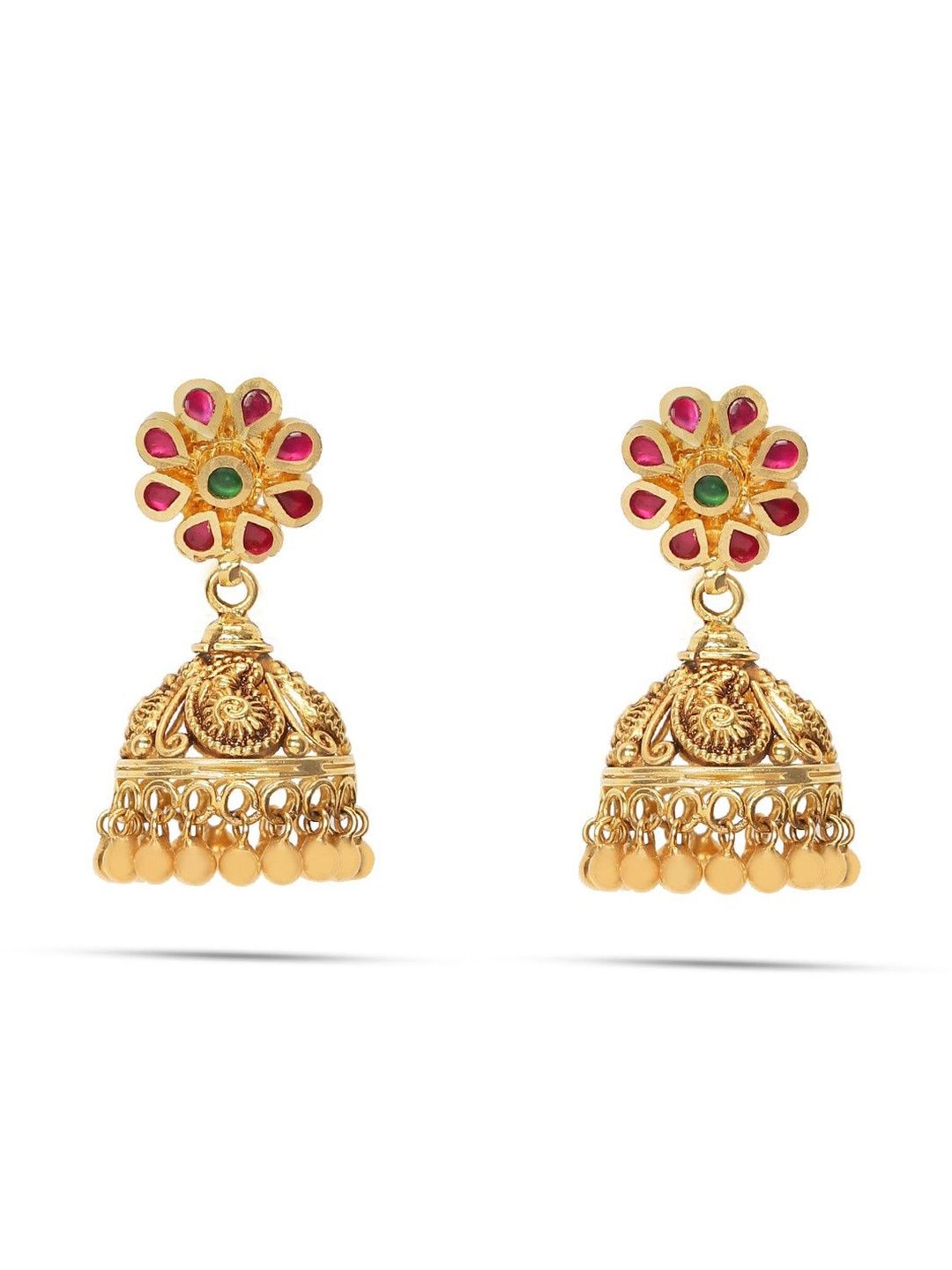 C KRISHNIAH CHETTY JEWELLERS PVT LTD 22Kt Gold Earrings - 10.46 g-picture-57