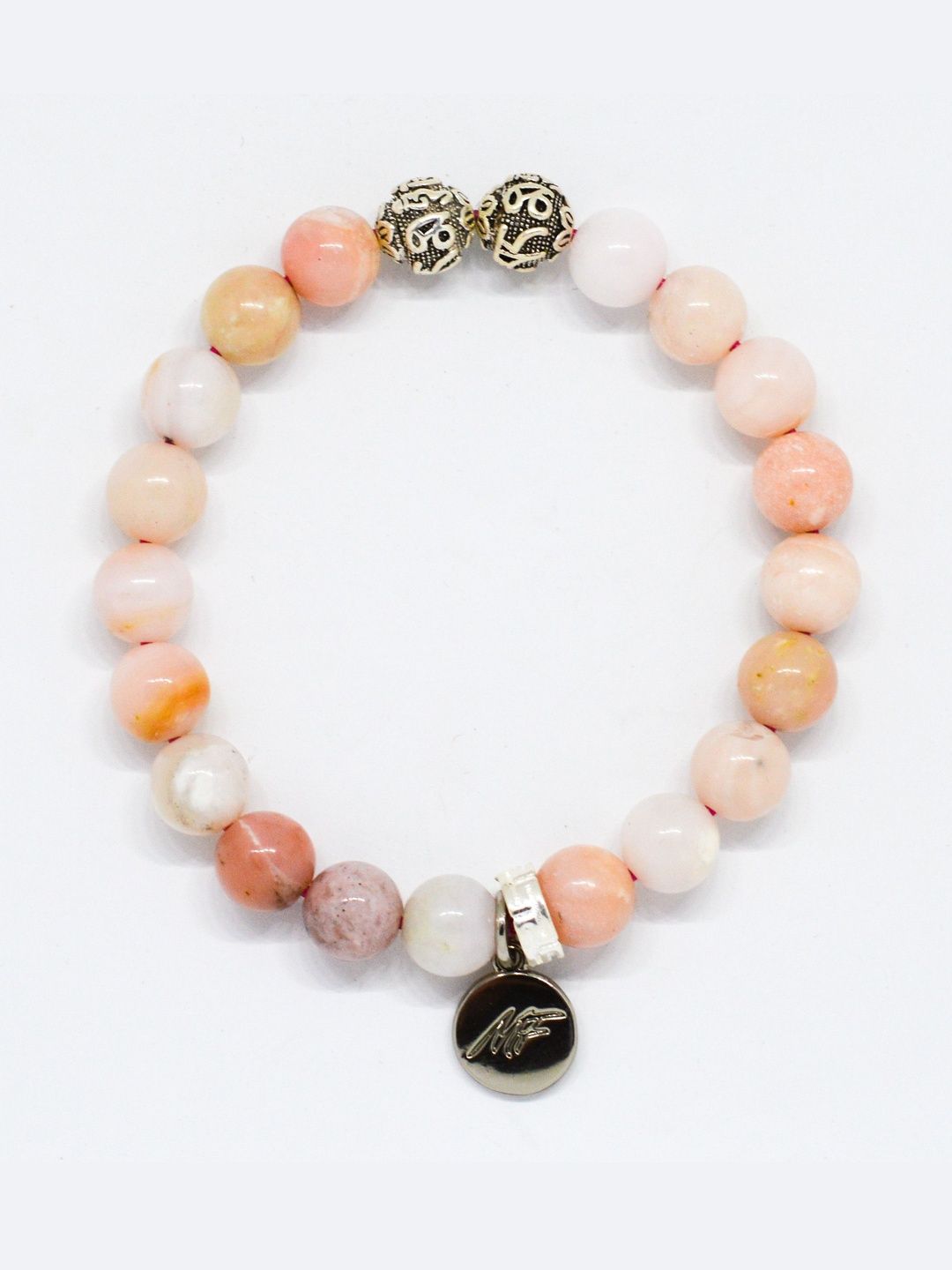 MYSTICFLAVIA Unisex Sterling Silver Opal Bracelet-image-30