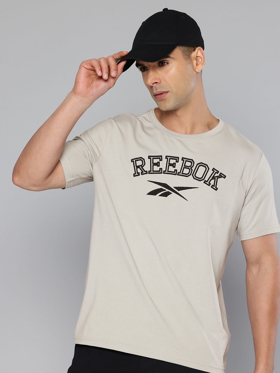 Reebok Brand Logo Embroidered T-shirt-image-31