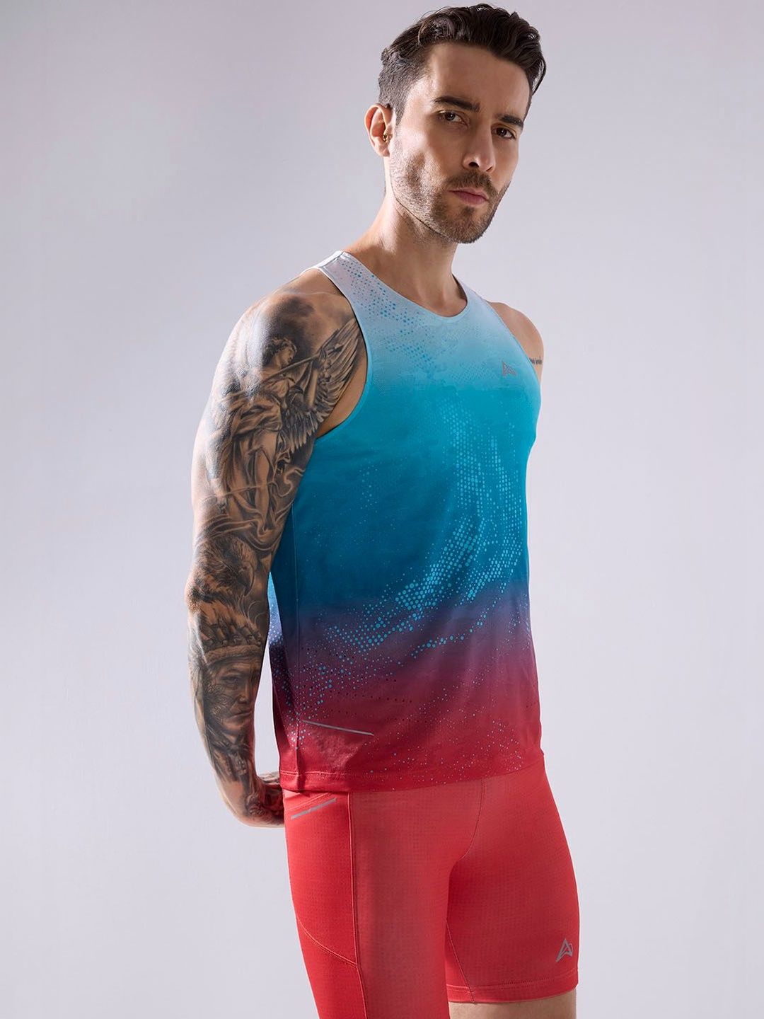 AGUANTE Printed Gym Vest-picture-52