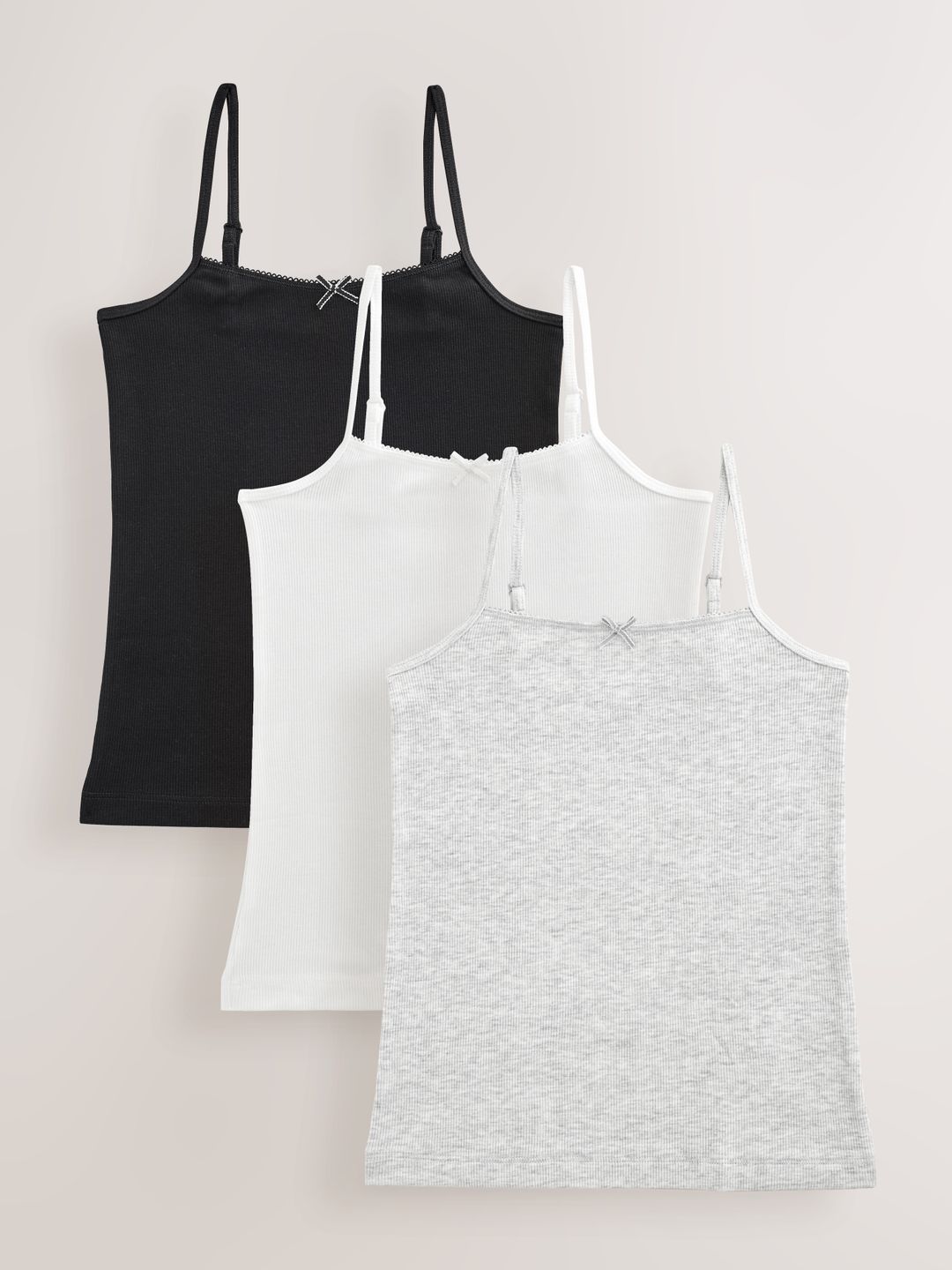 NEXT Pack of 3 Shoulder Straps Innerwear Vests-picture-41