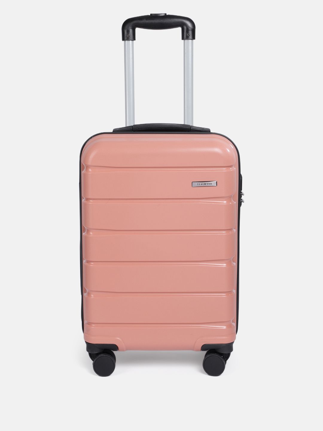 Teakwood Leathers INDIA Striped Hard Sided Cabin Trolley Suitcase - Volume 38 L-picture-37