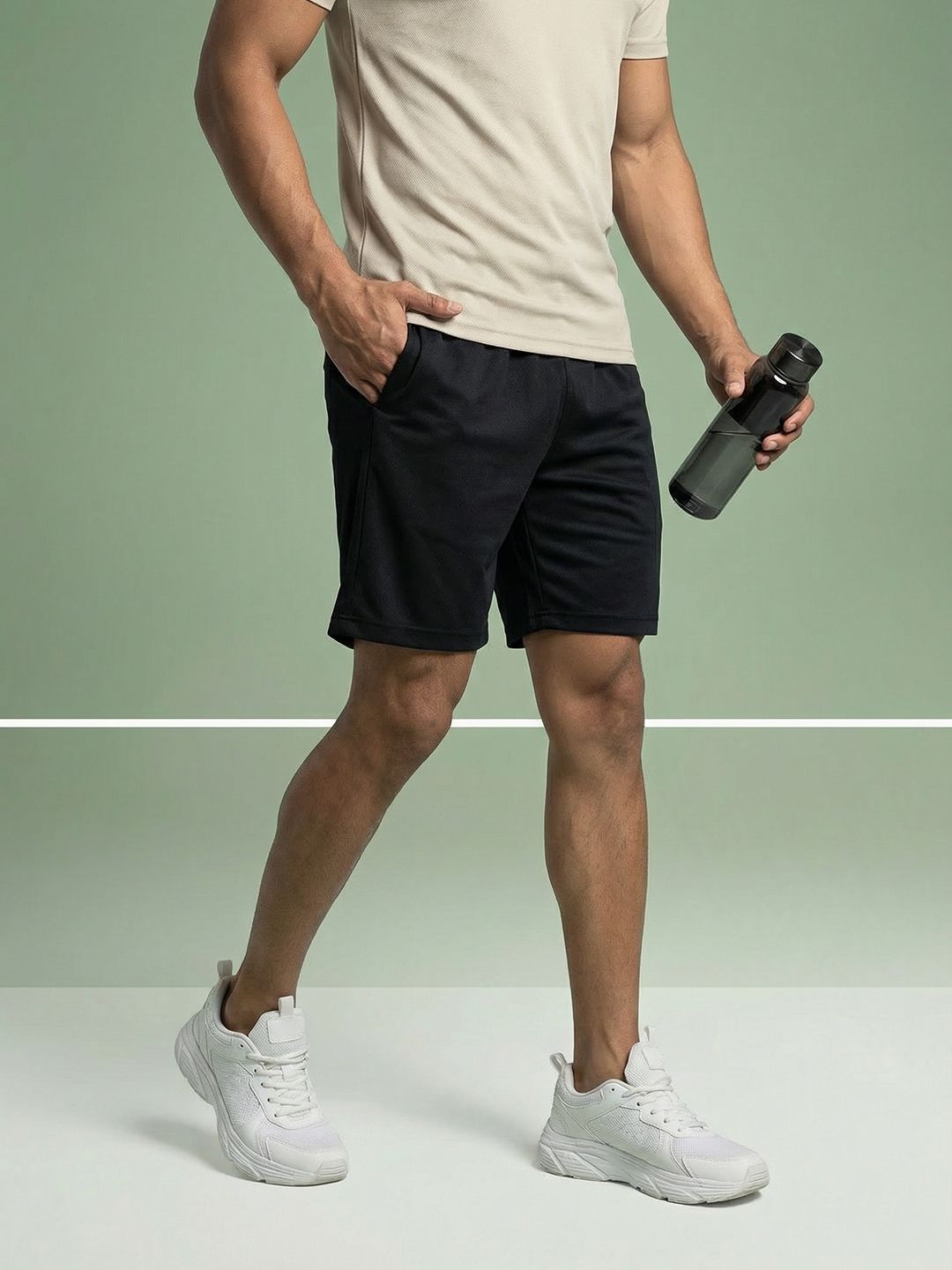 HRX by Hrithik Roshan Men Rapid-Dry Training Sports Shorts-picture-32
