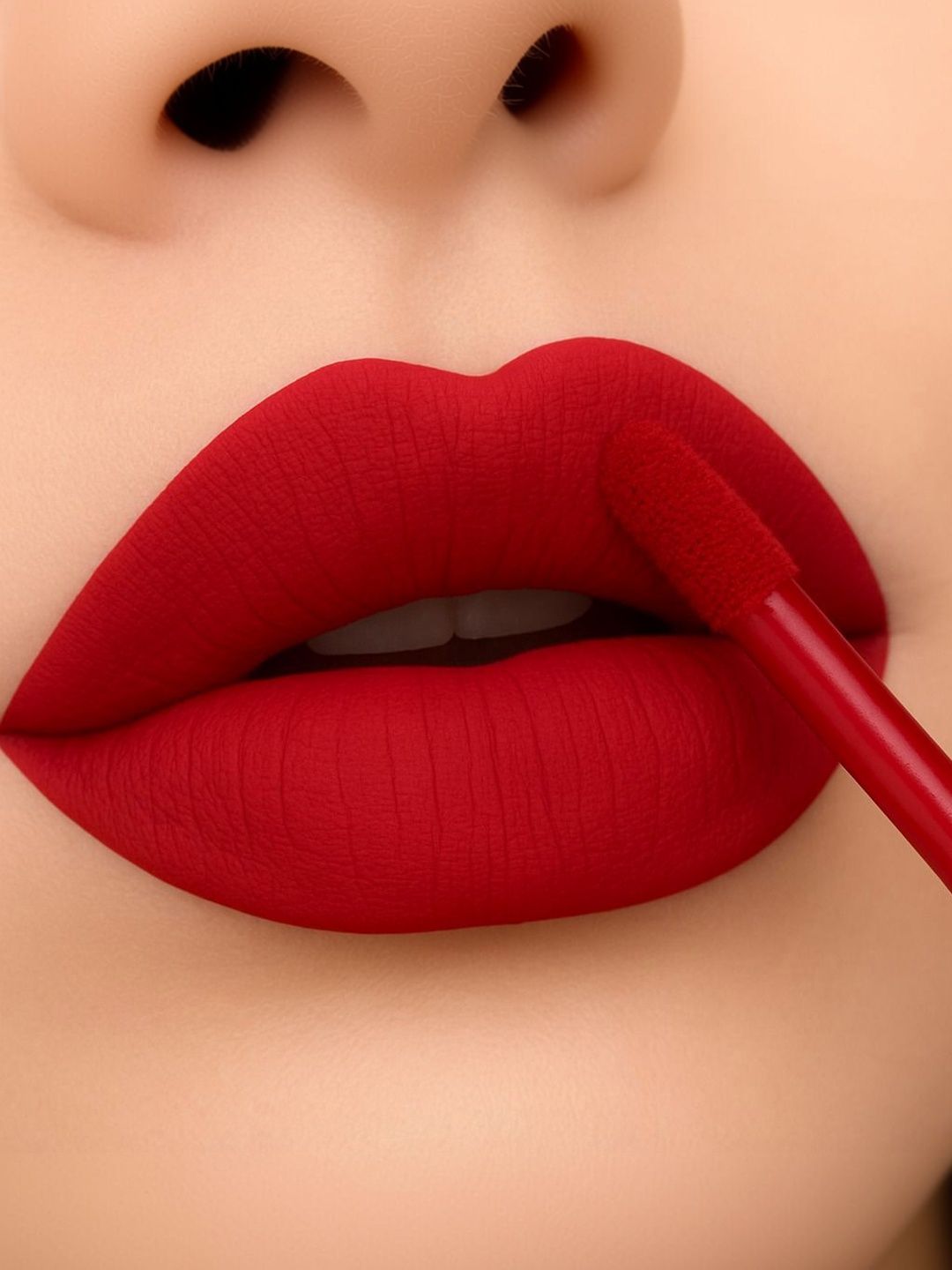 BELLABLOOM Waterproof Matte Liquid Lipstick - 5 ml - Classic Red-picture-25