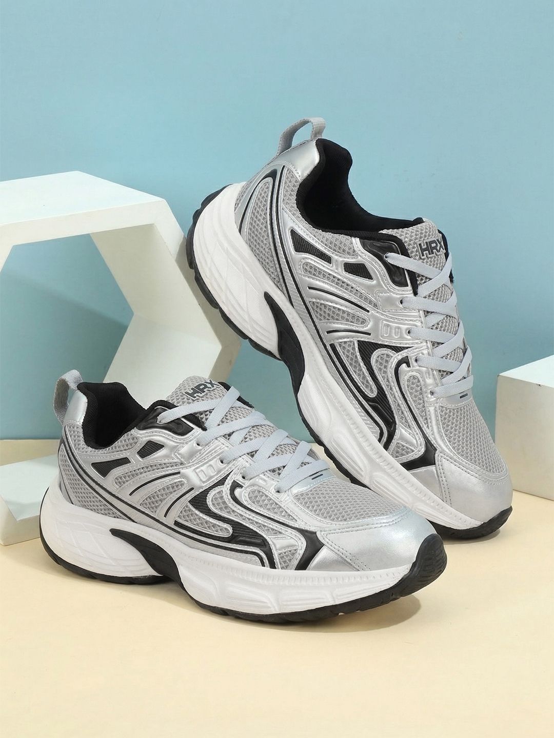 HRX by Hrithik Roshan Men Perforations Sneakers-image-29