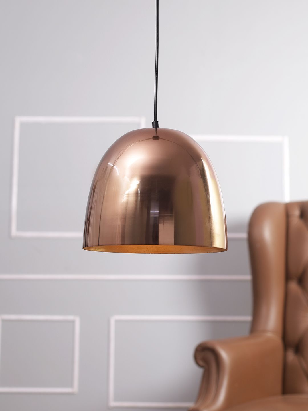 TAYHAA Copper-Toned Contemporary Ceiling Lamp-picture-27