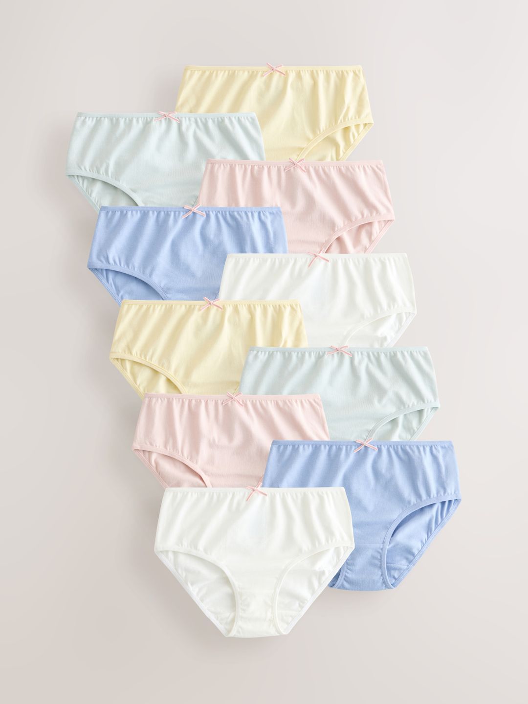 NEXT Girls Pack of 10 Basic Briefs-picture-58
