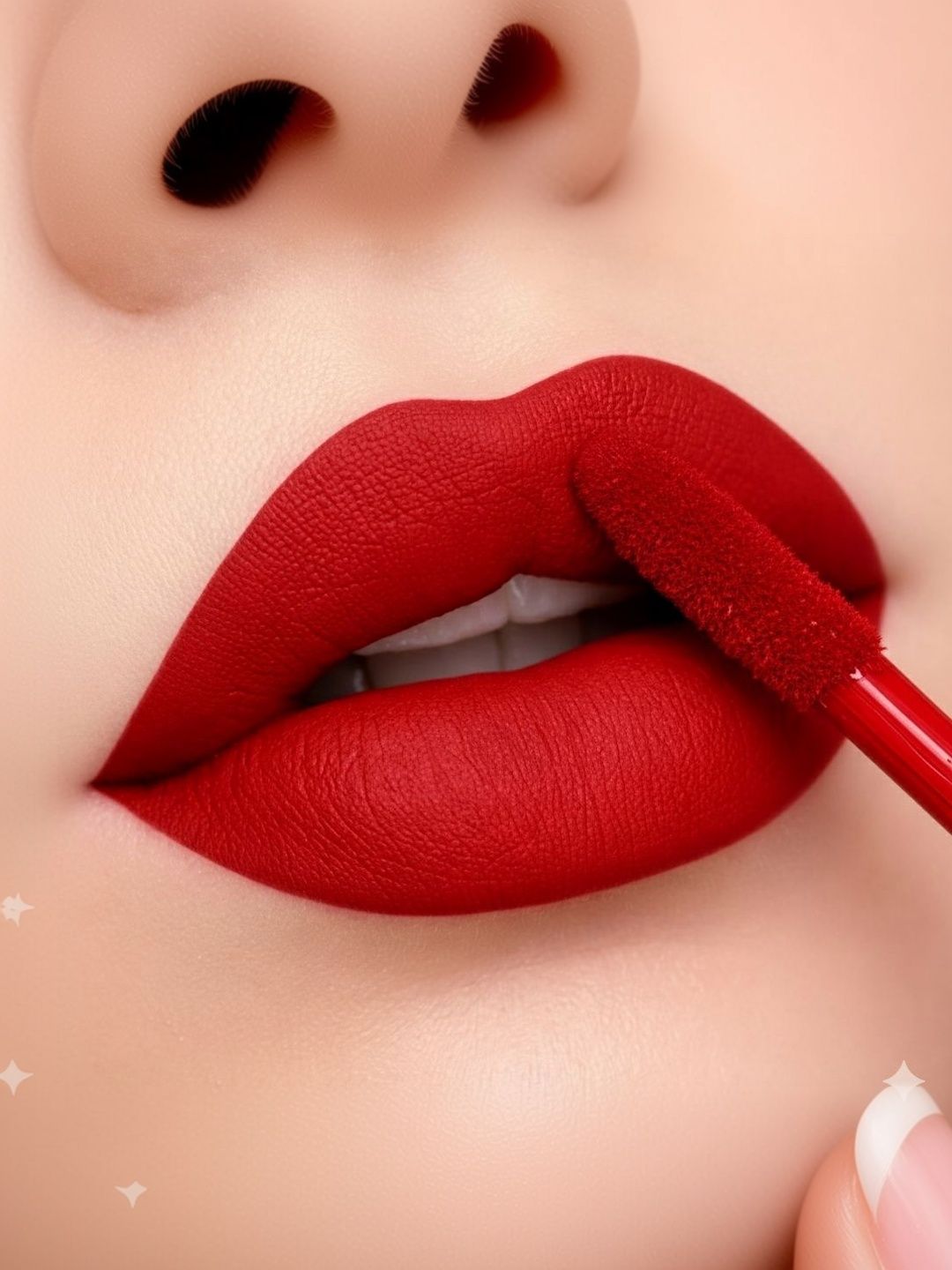 BELLABLOOM Waterproof Long-Lasting Matte Liquid Lipstick - 5 ml - Red-picture-12