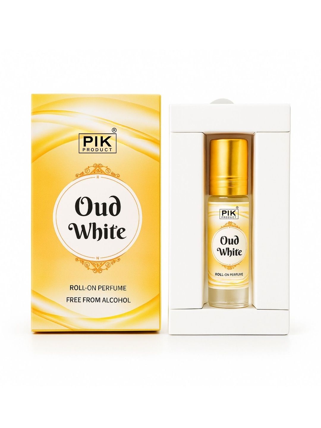 Pik Product Oud White Alcohol free Roll On Attar - 6 ml-image-32