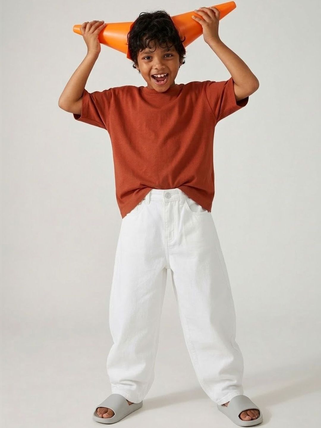 TALES & STORIES Boys Mid-Rise Cotton Jeans-picture-39