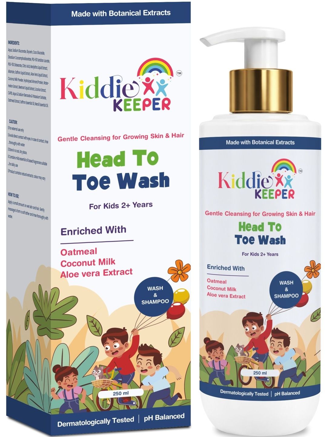 Kiddie Keeper Head To Toe Body Wash- 250 ml-picture-52