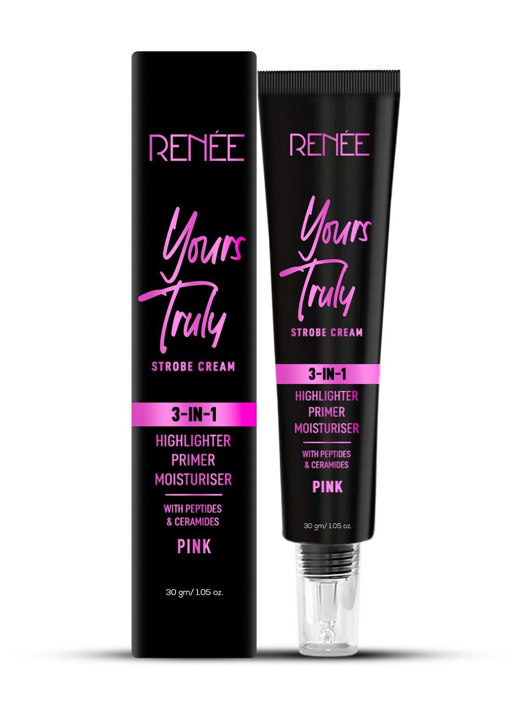Renee Yours Truly Multipurpose Strobe Cream - 30 g-Pink-image-39