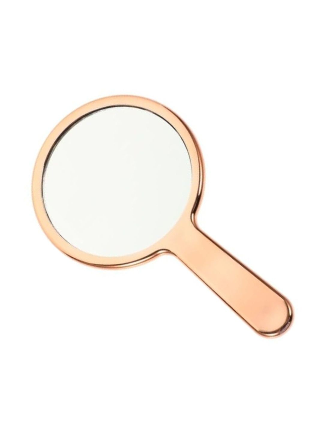 SCARLET LINE Brown & White Round Glass Makeup Table Top Mirror-picture-37