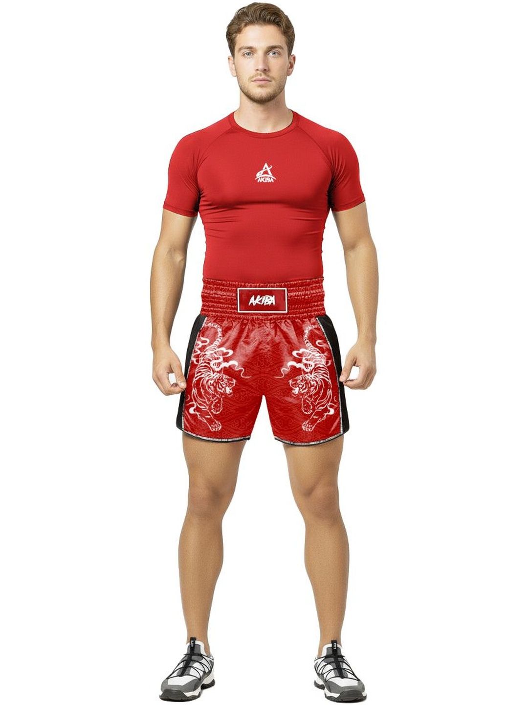AKIBA Men Printed Sports Shorts-picture-19