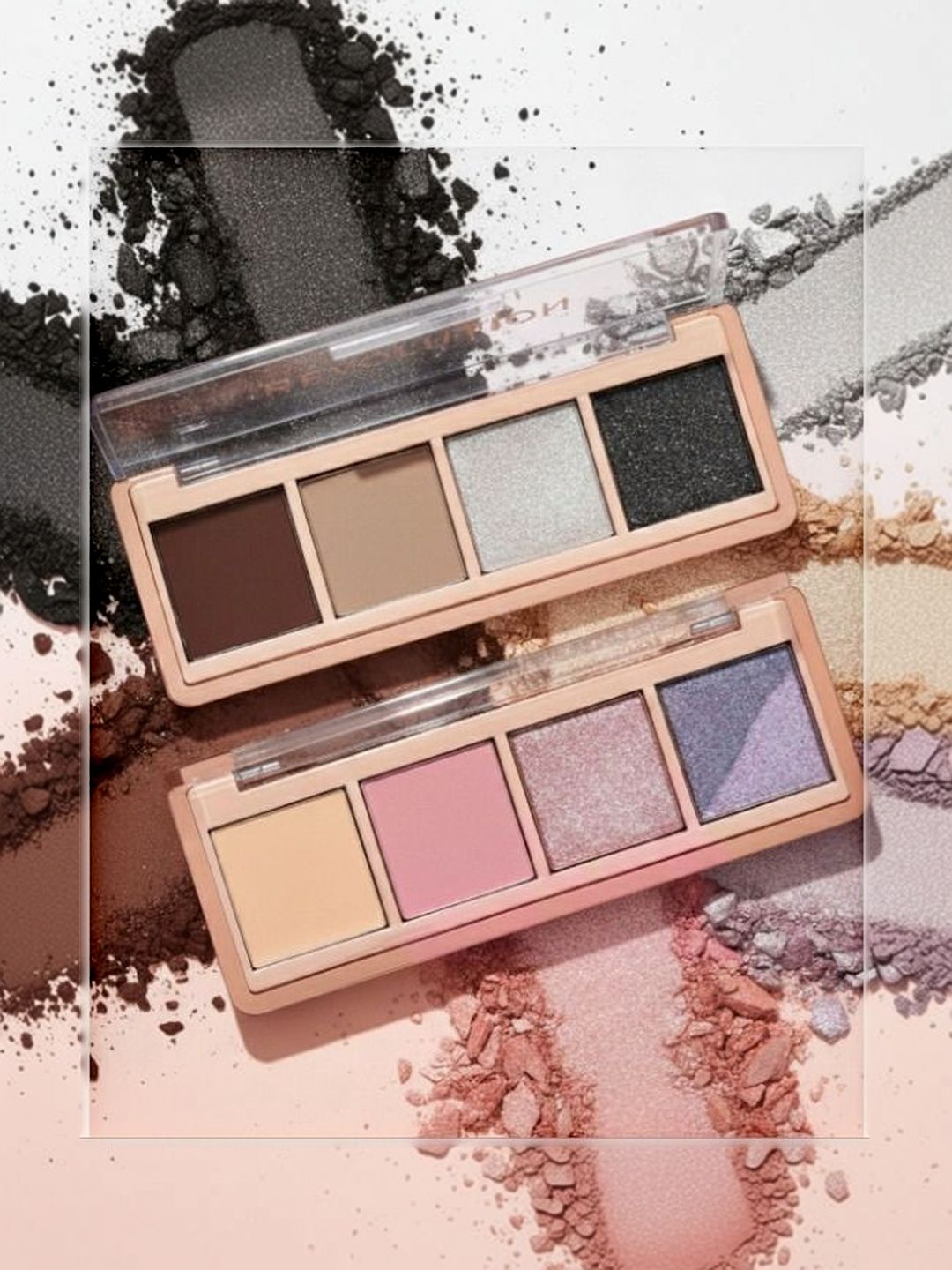 Makeup Revolution London Icon Edit Grunge 2 Eyeshadow - Soft Pink Nude - The Smokey - 2.8g-image-44