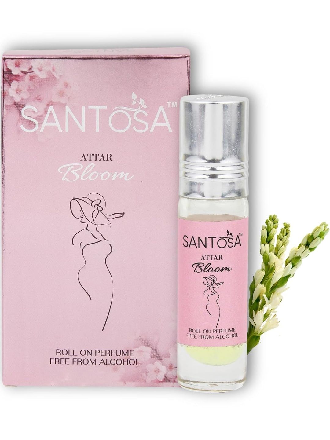 Santosa Bloom Long Lasting Premium Attar - 6ml-picture-44