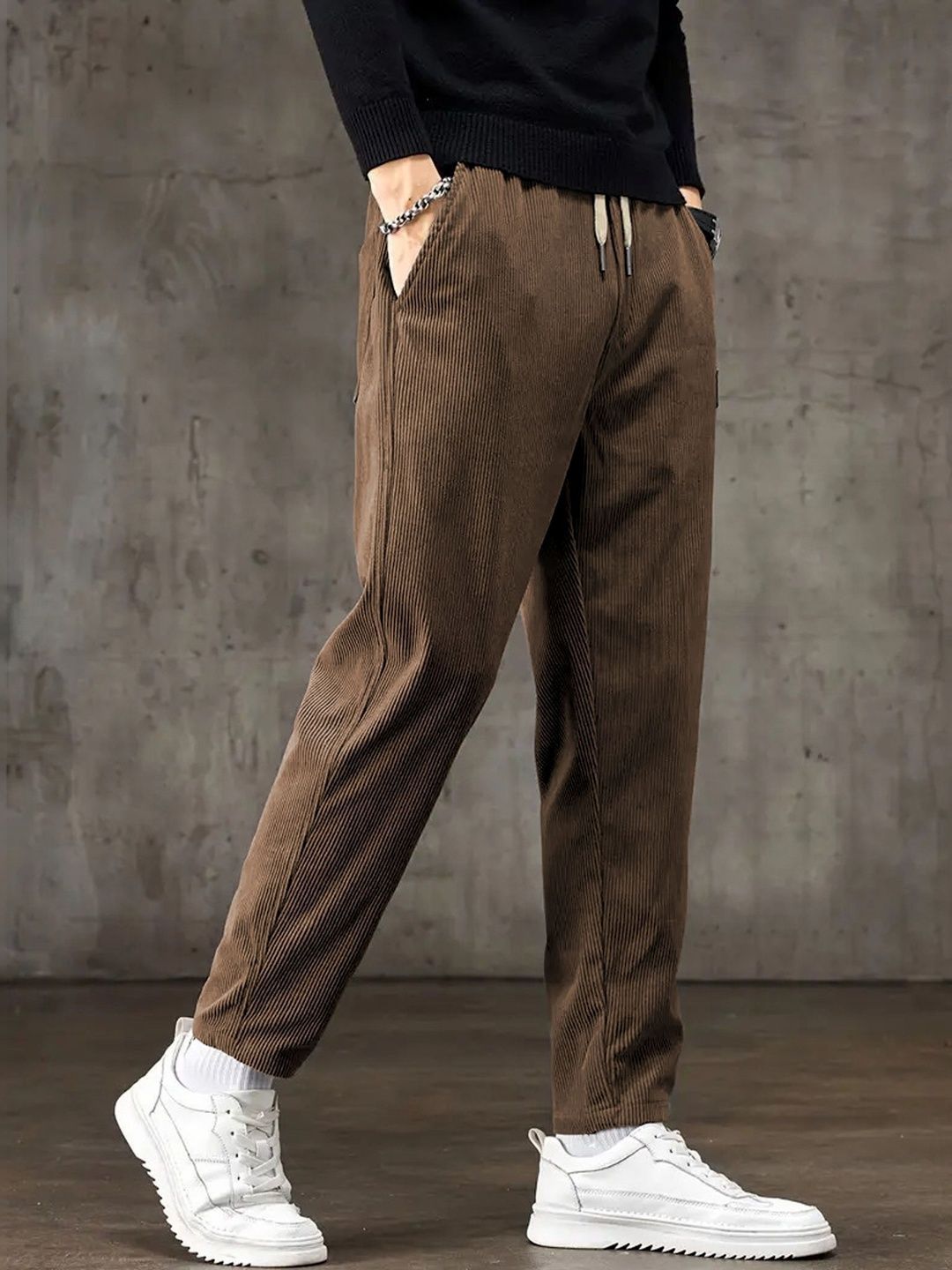 COMBRAIDED Men Regular Fit Track Pants-picture-11