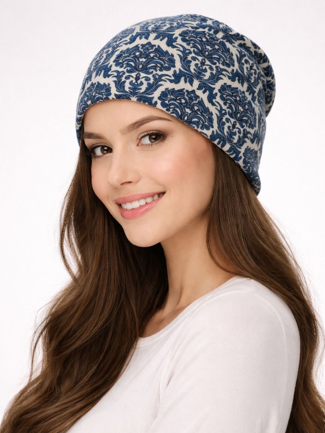 iSWEVEN Unisex Printed Beanie-picture-25