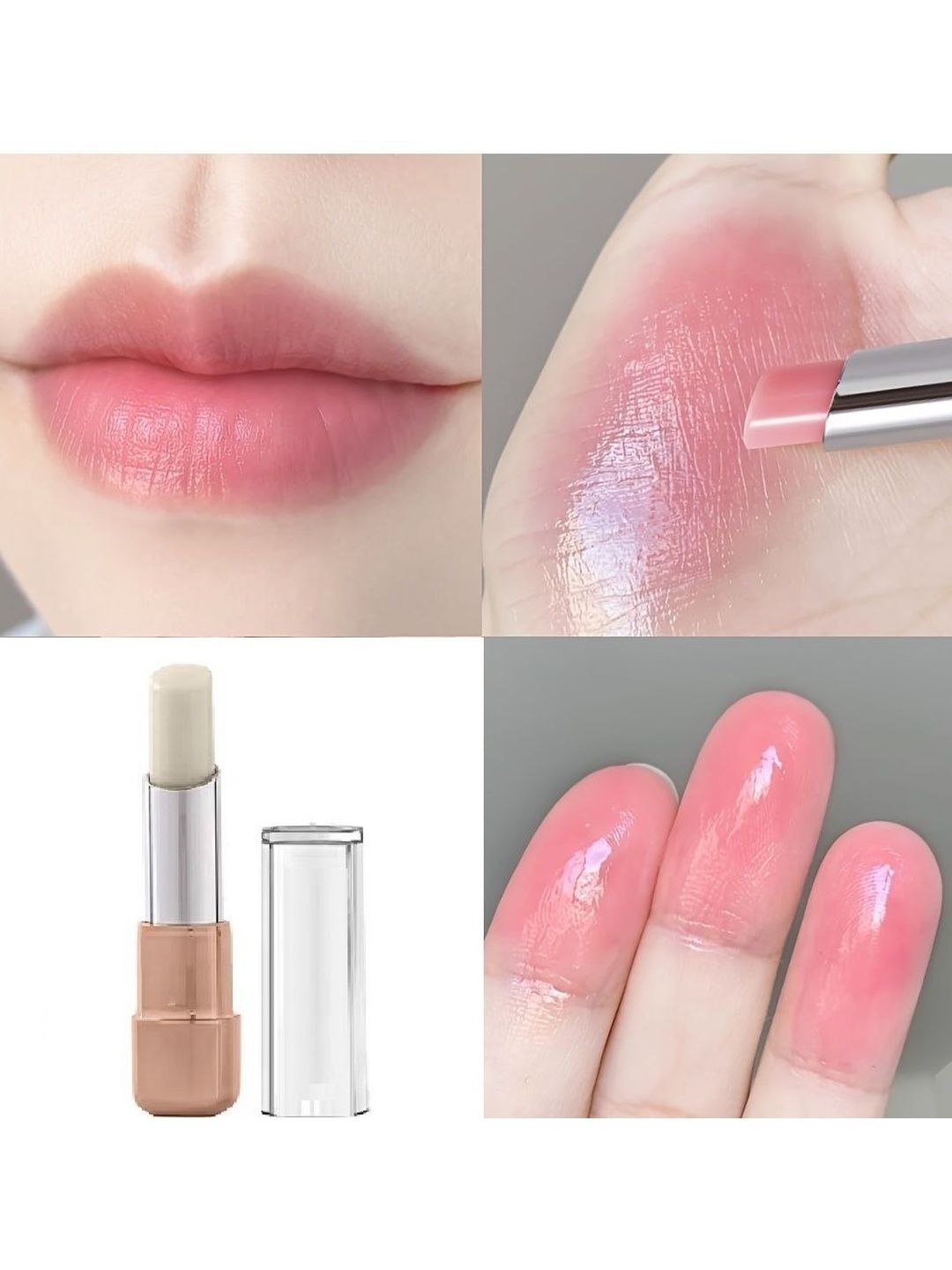 Jiwoo Hydrating Lip Balm For Healing Cracked & Chapped Lips - Pink-image-15
