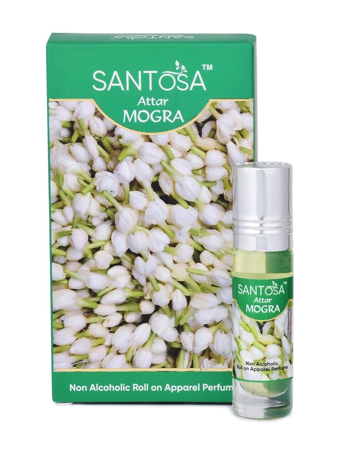 Santosa Mogra Long Lasting Premium Attar - 6ml-picture-36