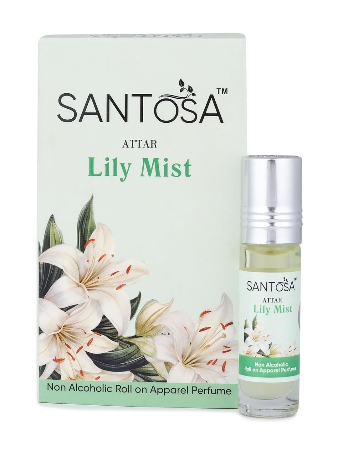 Santosa Lily Mist Long Lasting Premium Attar - 6ml-picture-18