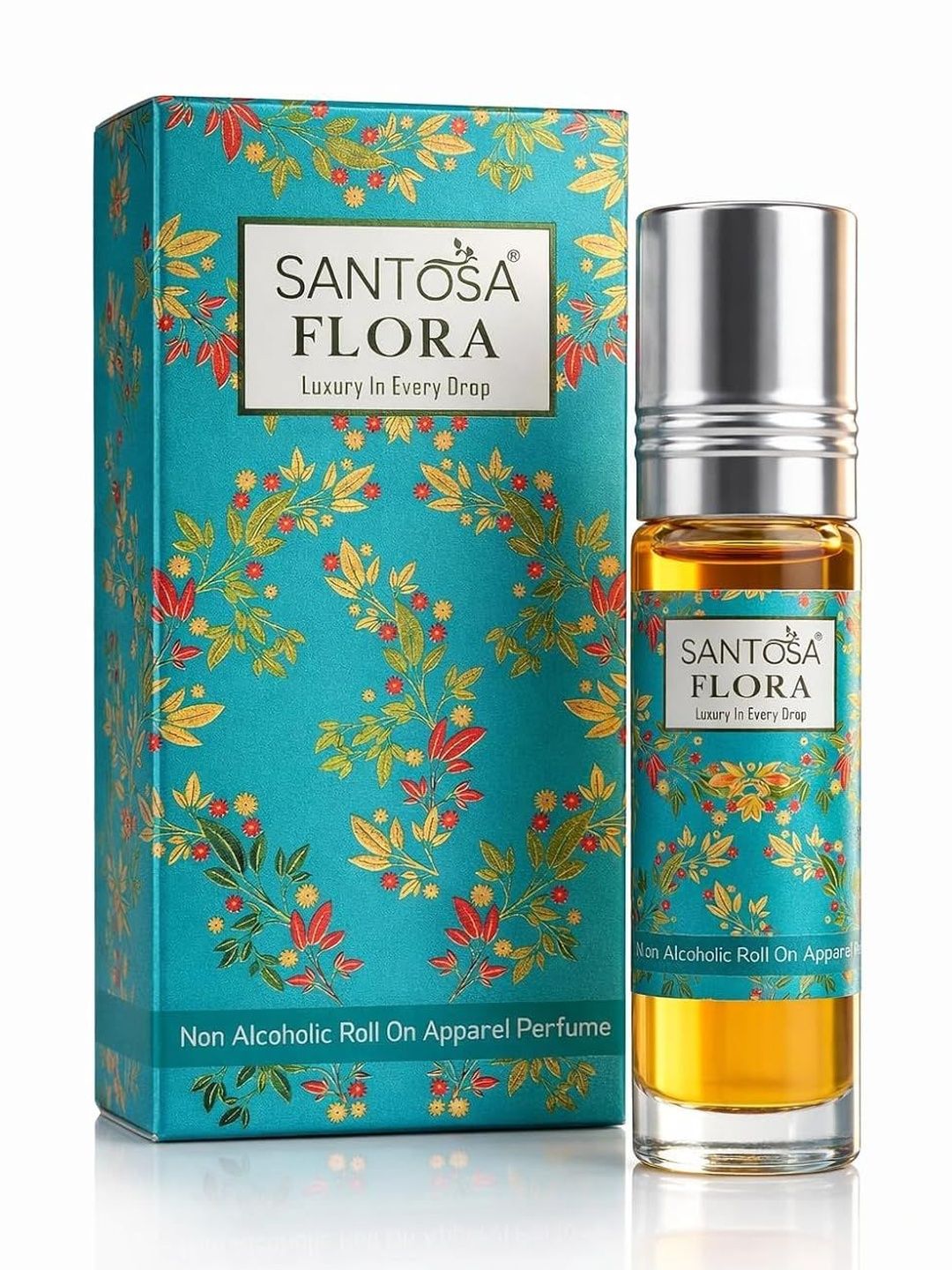 Santosa Flora Long Lasting Premium Attar - 6ml-image-13