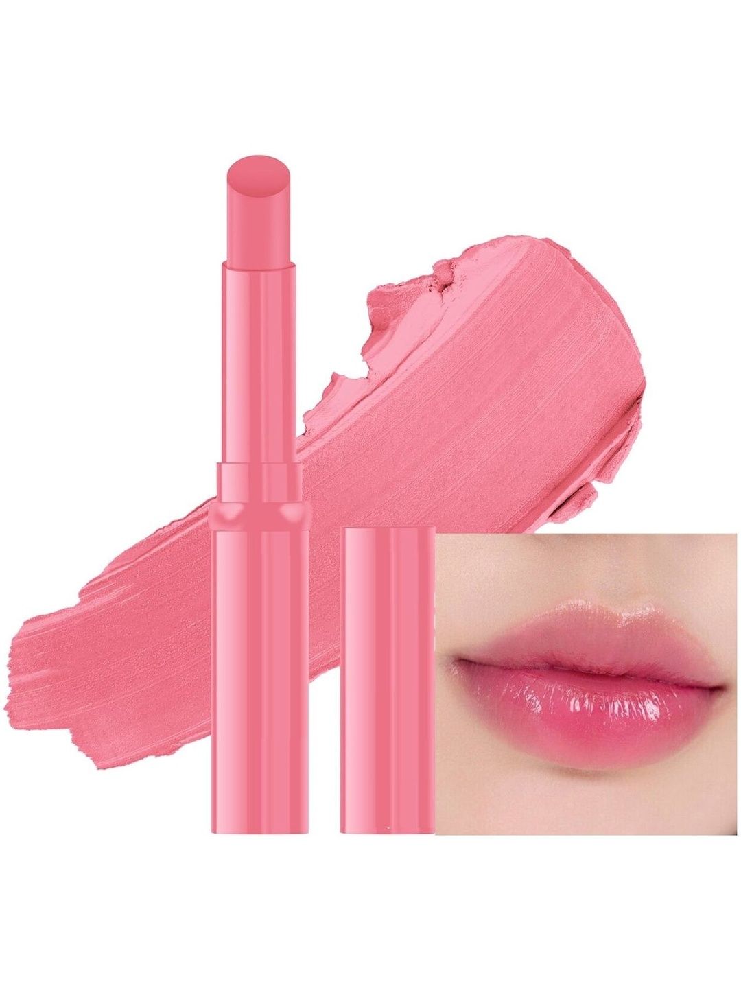 Jiwoo Lip Balm For Dry Chapped Cracked Lips - Pink 1.7 g-image-7
