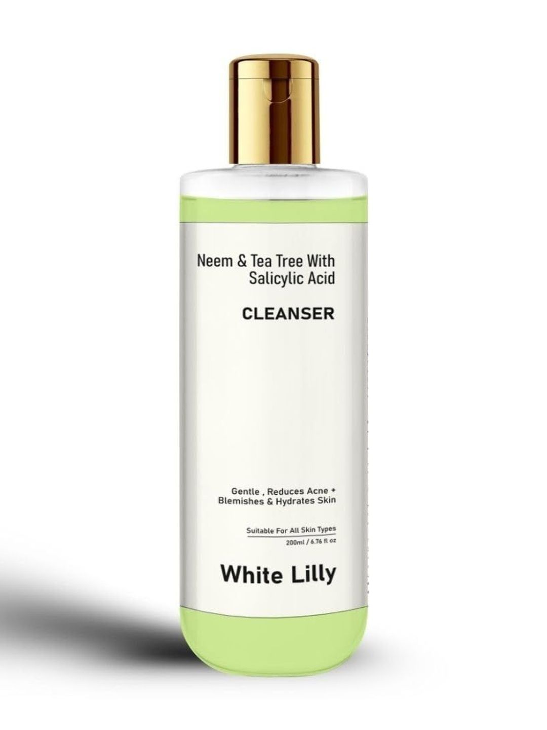 White Lilly Neem & Tea Tree With Salicylic Acid Cleanser - 200 ml-image-11