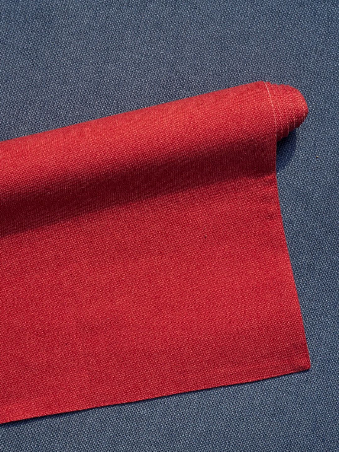 Bottega Pereira Red Anti-Slip Cotton 6-Seater Table Cover-picture-13