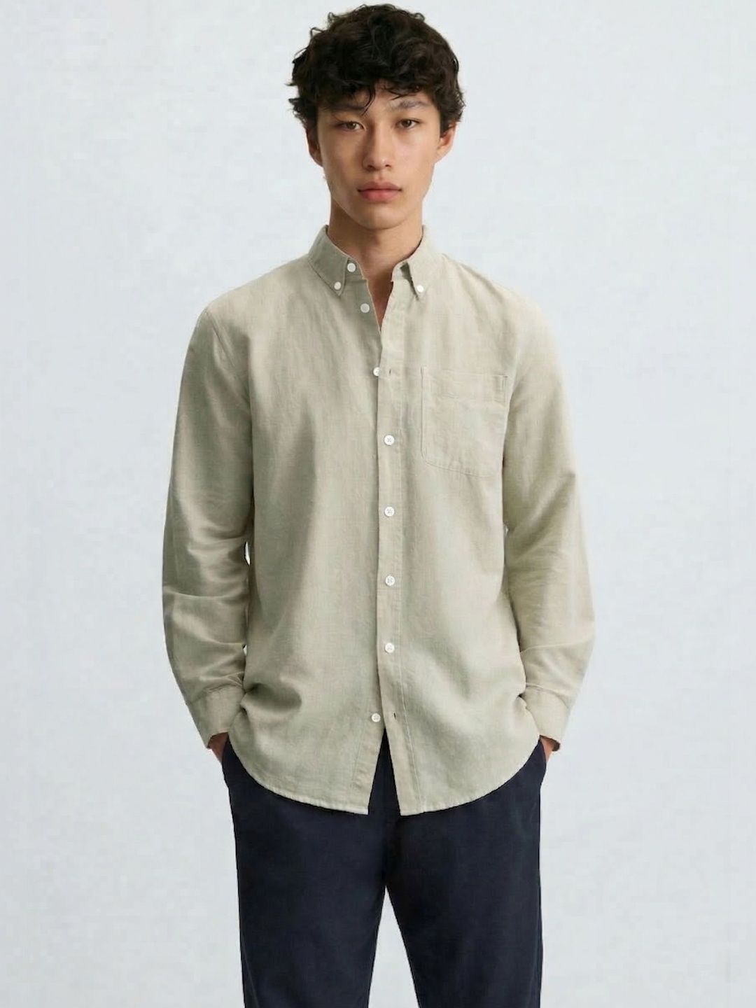 MISCHIEF MONKEY Men Classic Casual Shirt-picture-25
