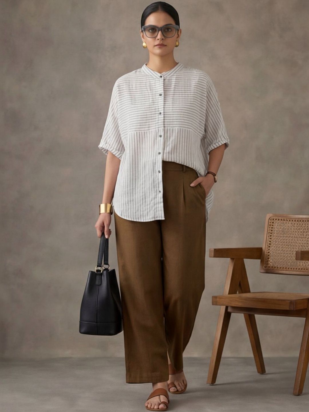 Navibhu Office Women Trousers-picture-26