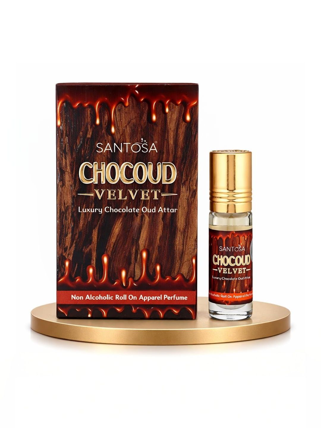 Santosa Chocoud Velvet Long Lasting Premium Attar - 6ml-picture-15