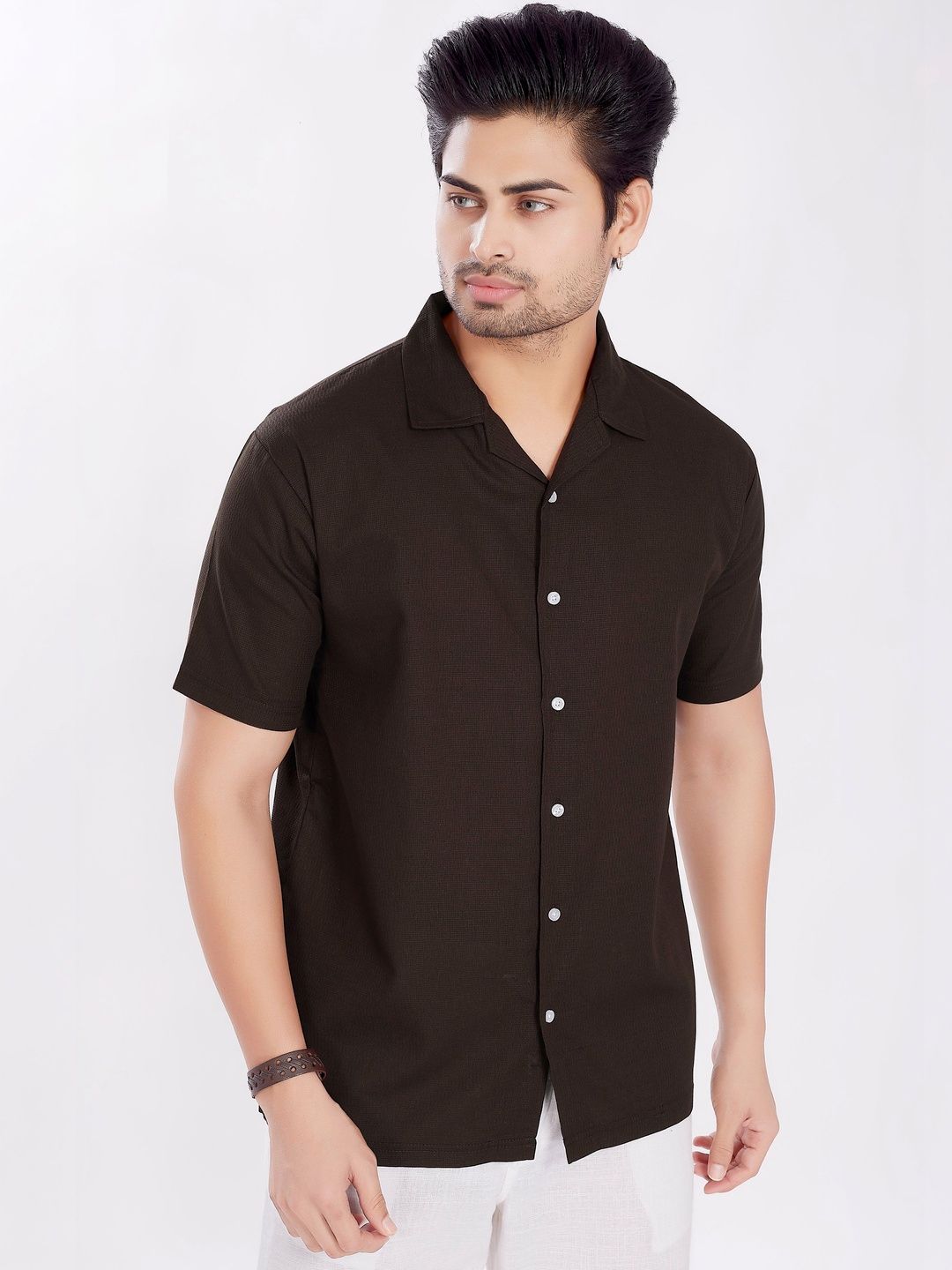 R.Code by The Roadster Life Co. Men Comfort Slim Fit Casual Shirt-image-42