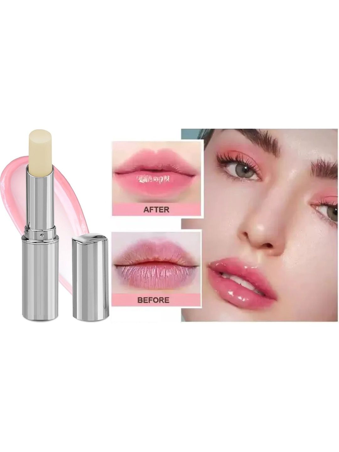 Jiwoo Hydrating Lip Balm For Dry Lips - Pink-image-44