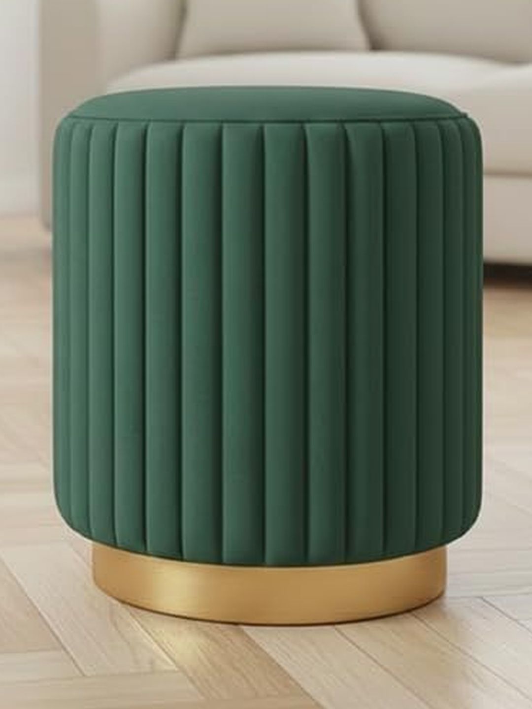 Shadowkart Green Round Ottomans-picture-30