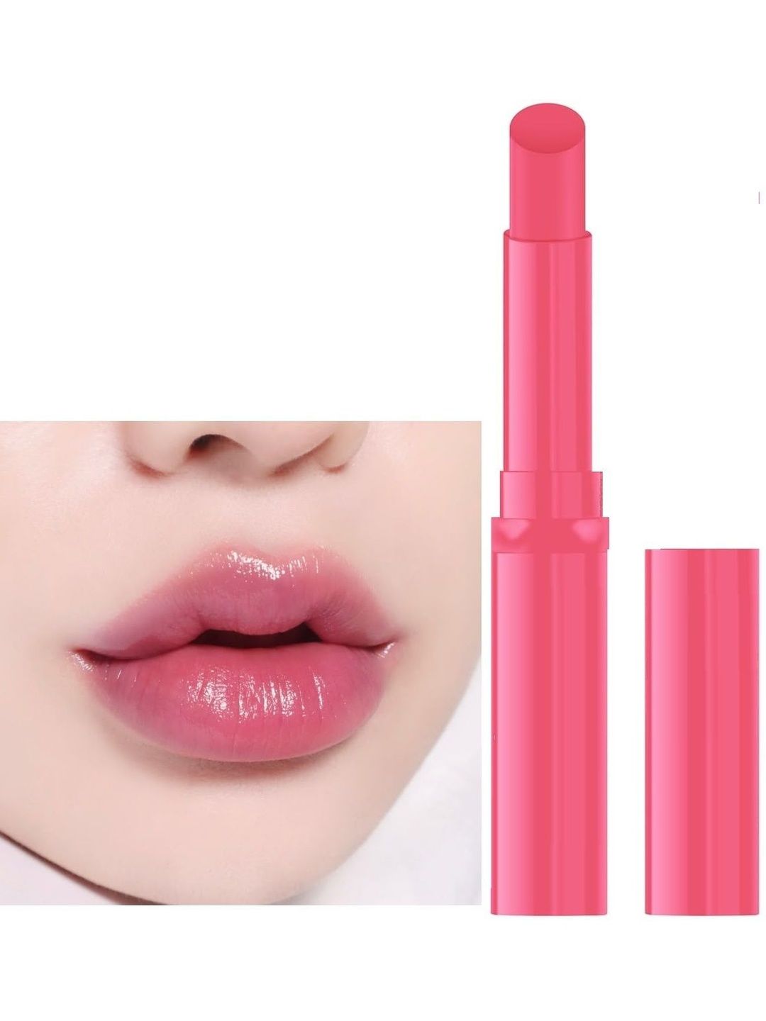 Jiwoo Color Changing Lip Balm For Dry Chapped Cracked Lips - Pink 1.7 g-image-42